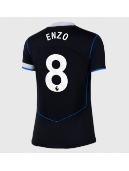 Billige Chelsea Enzo Fernandez #8 Tredjedrakt Dame 2025-26 Kortermet